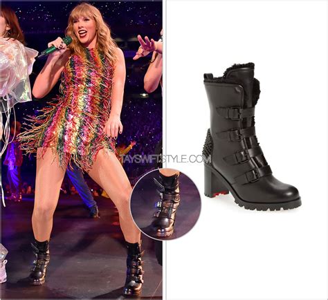 taylor swift louboutin boots.